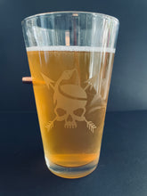 Load image into Gallery viewer, GRS Skull .308 Pint Glass—Made in America