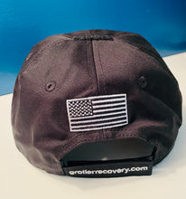 Load image into Gallery viewer, Black Grolier Recovery Services Hat

